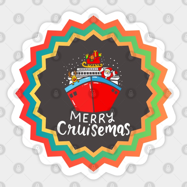 Christmas Cruise Sticker by smkworld